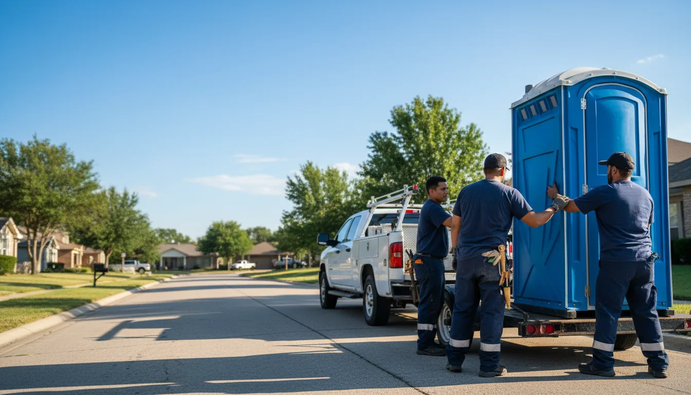 Portable Toilet Rental in Comanche, TX near me